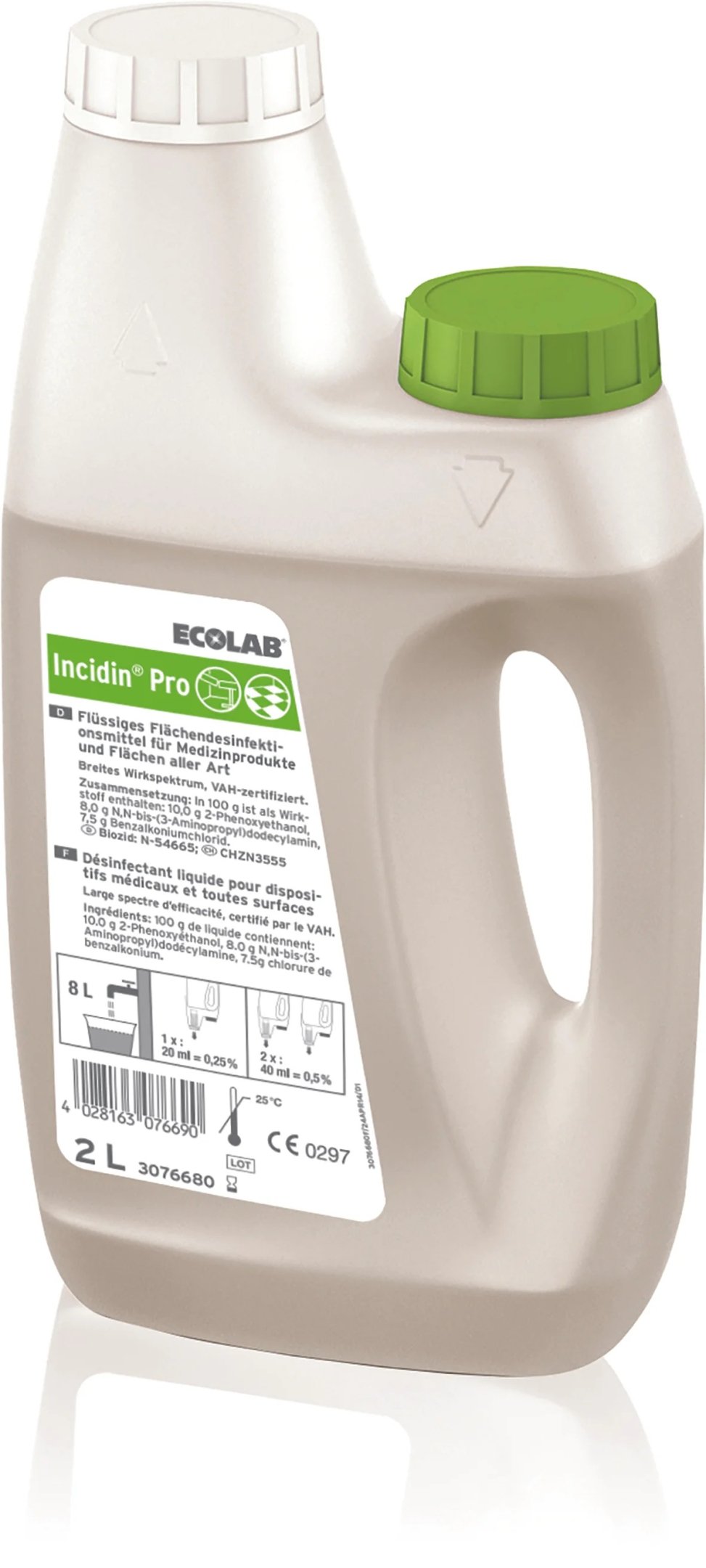 Solution for cleaning and disinfection of surfaces Incidin™ Pro