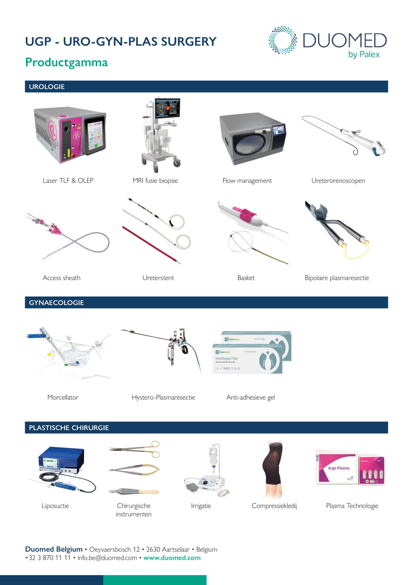  UGP - Urology Gynaecology Plastic Surgery - Portfolio 2025